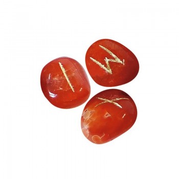 Red Carnelian Runos Lo Scarabeo